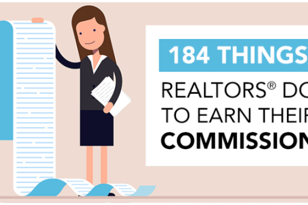 184 Things REALTORs® Do To Earn Their Commission